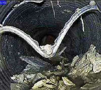 积石山排水管道变形塌陷的非开挖修复方法